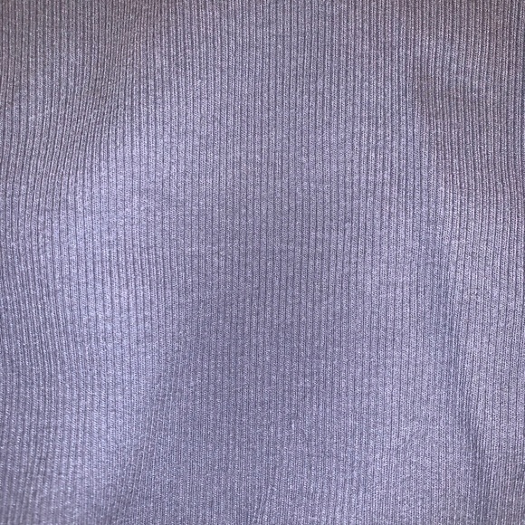 Abercrombie & Fitch Blue Ribbed Tank Top - Picture 3 of 3